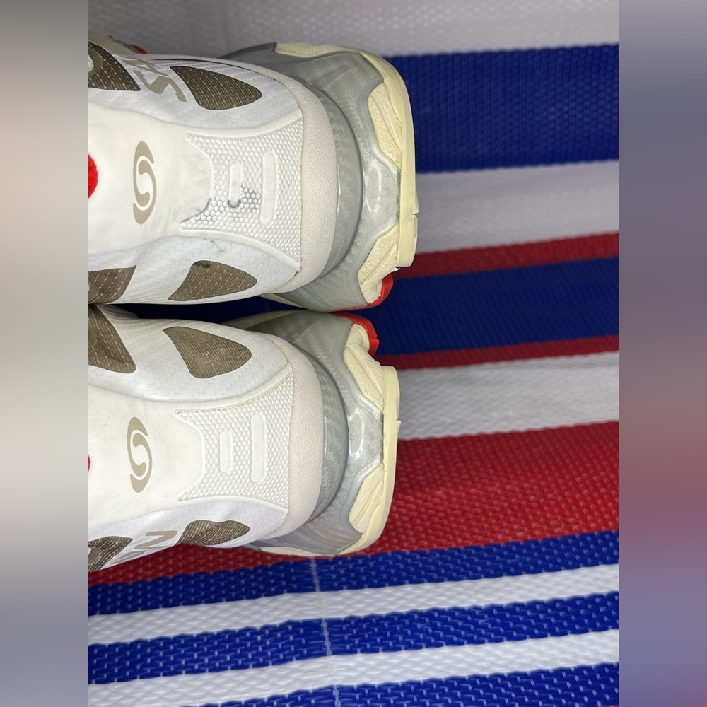 Salomon XT-4 OG Sneakers - Men’s Size 11 - Vanilla Ice and Fiery Red - Sneakers - Picture 7 of 16